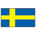 Sweden Internationaux Display Flag - 16 Per String (30')